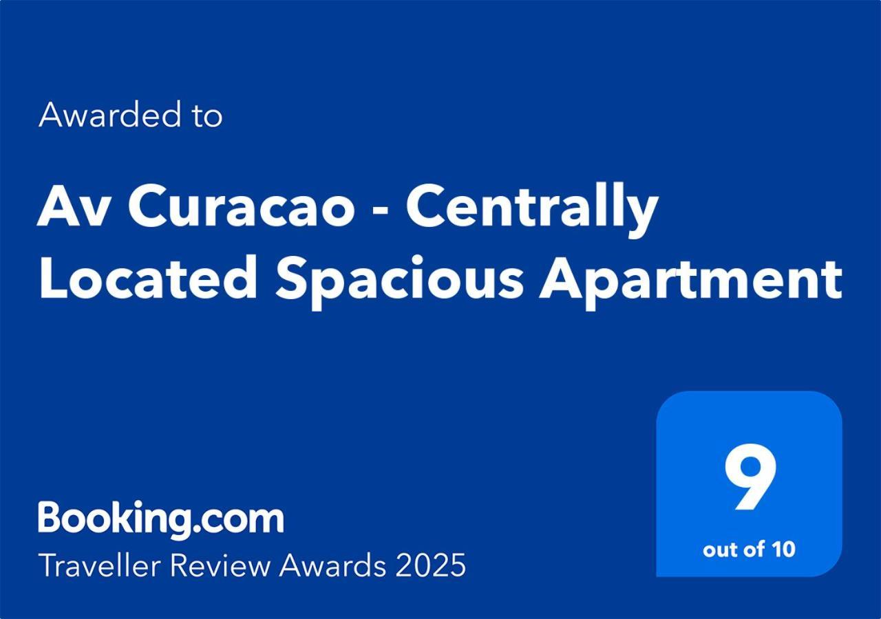 Av Curacao - Centrally Located Spacious Apartment 빌렘스타트 외부 사진